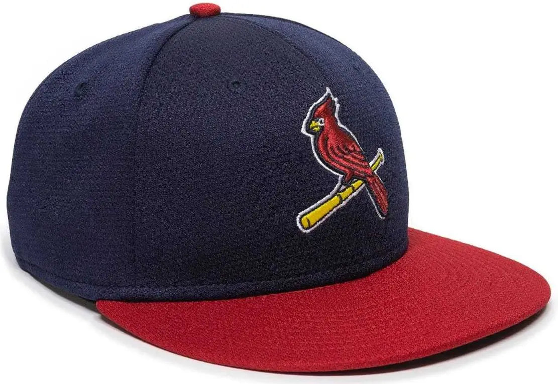 OC Sports MLB-400 MLB Mesh Baseball Cap - St Louis Cardinals Alternate - White Red / 6 3/8’’ - 7’’
