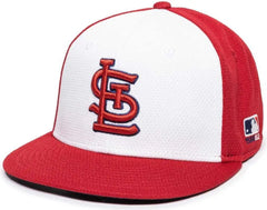 OC Sports MLB-400 MLB Mesh Baseball Cap - St Louis Cardinals Colorblock