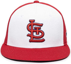 OC Sports MLB-400 MLB Mesh Baseball Cap - St Louis Cardinals Colorblock