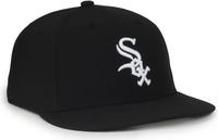 OC Sports MLB-450 Performance Baseball Cap - Chicago White Sox - Black / 6 3/8’’ - 7’’