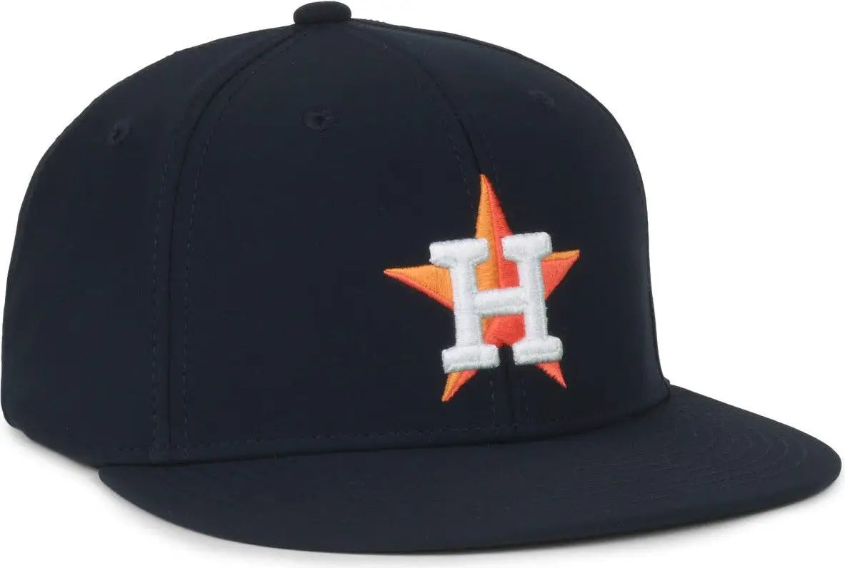 OC Sports MLB-450 Performance Baseball Cap - Houston Astros - Navy / 6 3/8’’ - 7’’