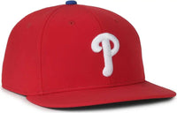 OC Sports MLB-450 Performance Baseball Cap - Philadelphia Phillies - Red / 6 3/8’’ - 7’’