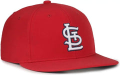 OC Sports MLB-450 Performance Baseball Cap - St. Louis Cardinals - Red / 6 3/8’’ - 7’’