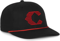 OC Sports MLB 550CC City Connect Series Cincinnati Reds Black / 6 3/8’’ 7’’