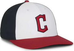 OC Sports MLB-550CC City Connect Series - Cleveland Guardians - White Navy / Youth