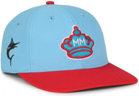 OC Sports MLB-550CC City Connect Series - Miami Marlins - Blue Red / 6 3/8’’ - 7’’