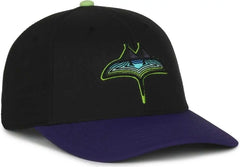 OC Sports MLB-550CC City Connect Series - Tampa Bay Rays - Black Purple / Youth