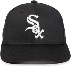OC Sports MLB-600 Perforated Stretchfit Baseball Cap - Chicago White Sox
