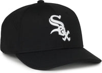 OC Sports MLB-650 Performance Snapback Baseball Cap - Chicago White Sox - Black / One Size Fits Most