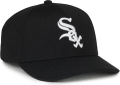OC Sports MLB-650 Performance Snapback Baseball Cap - Chicago White Sox - Black / One Size Fits Most