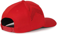 OC Sports MLB-650 Performance Snapback Baseball Cap - Cincinnati Reds Red - Navy Red / One Size Fits Most