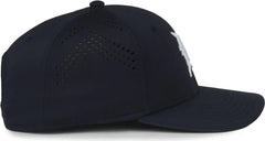 OC Sports MLB-650 Performance Snapback Baseball Cap - Detroit Tigers - Navy / One Size Fits Most