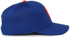 OC Sports MLB-650 Performance Snapback Baseball Cap - New York Mets - Royal / One Size Fits Most