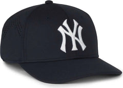 OC Sports MLB-650 Performance Snapback Baseball Cap - New York Yankees - Navy / One Size Fits Most