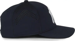 OC Sports MLB-650 Performance Snapback Baseball Cap - New York Yankees - Navy / One Size Fits Most