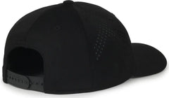 OC Sports MLB-650 Performance Snapback Baseball Cap - Pittsburgh Pirates - Black / One Size Fits Most