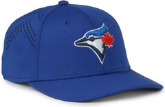 OC Sports MLB-650 Performance Snapback Baseball Cap - Toronto Blue Jays - Royal / One Size Fits Most