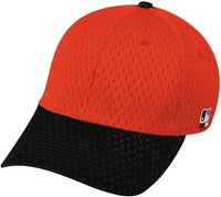 OC Sports MLB-805 Adjustable Cap - Red Black - Red Black / 6 3/8’’ - 6 3/4’’
