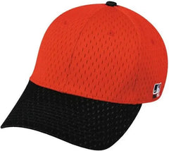 OC Sports MLB-805 Adjustable Cap - Red Black - Red Black / 6 3/8’’ - 6 3/4’’