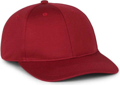 OC Sports MLB-850 Team MLB Logo Located on Left Temple Cap - Cardinal - Cardinal / 6 3/8’’ - 7’’