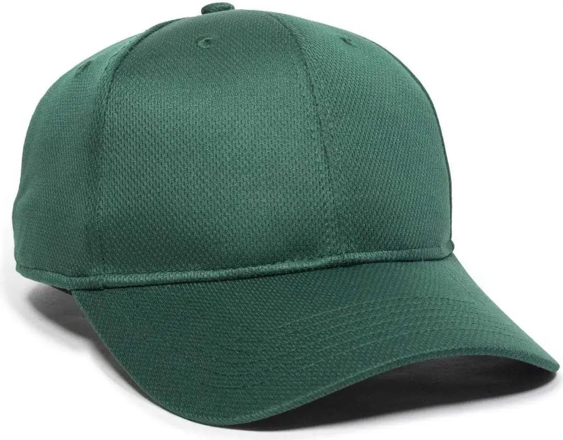 OC Sports MLB-850 Team MLB Logo Located on Left Temple Cap - Dark Green - Forest / 6 3/8’’ - 7’’