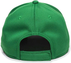 OC Sports MLB-850 Team MLB Logo Located on Left Temple Cap - Kelly Green
