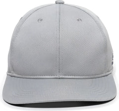 OC Sports MLB-850 Team MLB Logo Located on Left Temple Cap - Light Gray
