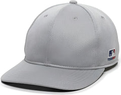OC Sports MLB-850 Team MLB Logo Located on Left Temple Cap - Light Gray