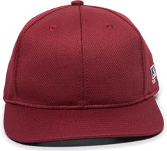 OC Sports MLB-850 Team MLB Logo Located on Left Temple Cap - Maroon