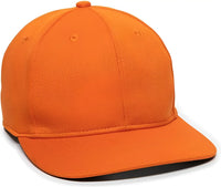 OC Sports MLB-850 Team MLB Logo Located on Left Temple Cap - Orange - Forest Orange / 6 3/8’’ - 7’’