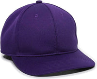 OC Sports MLB-850 Team MLB Logo Located on Left Temple Cap - Purple - Purple / 6 3/8’’ - 7’’