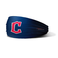 OC Sports MLB-HB Official MLB Youth Headband - Cleveland Guardians - Navy / One Size Fits Most