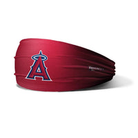 OC Sports MLB-HB Official MLB Youth Headband - Los Angeles Angels - Red / One Size Fits Most
