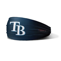 OC Sports MLB-HB Official MLB Youth Headband - Tampa Bay Rays - Navy / One Size Fits Most