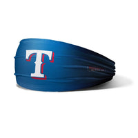 OC Sports MLB-HB Official MLB Youth Headband - Texas Rangers - Royal / One Size Fits Most
