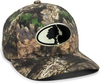 OC Sports MOFS03C Mossey Oak Canvas Camo Cap - Mossy Oak Break-Up Country - Mossy Oak / 6 7/8’’ - 7 1/2’’