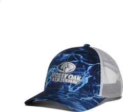 OC Sports MOFS44B Mossey Oak Fishing Cap Pro Crown - Mossy Oak Marlin White - Mossy Oak White / OSFM