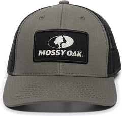 OC Sports MOFS47A Mossey Oak Garment Washed Cotton Twill Cap - Olive Black - Olive Black / 6 7/8’’ - 7 1/2’’
