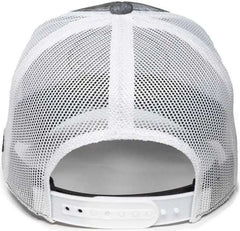 OC Sports MOFS49A Mossey Oak Fishing Cap Mesh Back Mossy Oak Elements Coastal Cloudbank White Mossy Oak White / 6 7/8’’