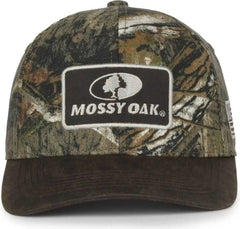 OC Sports MOFS52 Mossy Oak Pro Crown USA Flag Cap - Mossy Oak Country Dna - Mossy Oak / OSFM