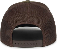 OC Sports MOFS54 Mossy Oak Retro Bottomland Cap - Mossy Oak Original Bottomland Brown - Mossy Oak Brown / OSFM