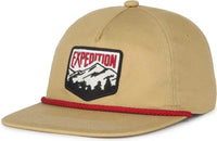 OC Sports MTN02 Mountain Match Cap - Old Gold - Gold / 6 7/8’’ - 7 1/2’’