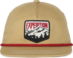 OC Sports MTN02 Mountain Match Cap - Old Gold - Gold / 6 7/8’’ - 7 1/2’’