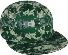 OC Sports MWS1025D Proflex ProTech Mesh Camo Q3 Cap - Dark Green - Forest / 6 3/8’’ - 6 3/4’’