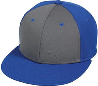 OC Sports MWS1425 ProTech Mesh Q3 Fabric Ball Cap - Graphite Royal - Dark Gray Royal / 6 3/8’’ - 6 3/4’’
