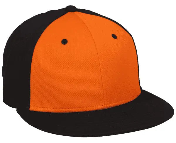 OC Sports MWS1425 ProTech Mesh Q3 Fabric Ball Cap - Orange Black