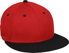 OC Sports MWS1425 ProTech Mesh Q3 Fabric Ball Cap - Red Black - Red Black / 6 3/8’’ - 6 3/4’’
