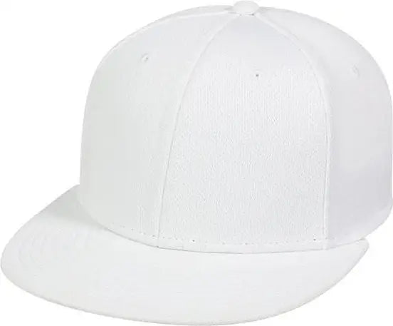 OC Sports MWS1425 ProTech Mesh Q3 Fabric Ball Cap - White - White / 6 3/8’’ - 6 3/4’’