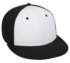 OC Sports MWS1425 ProTech Mesh Q3 Fabric Ball Cap - White Black
