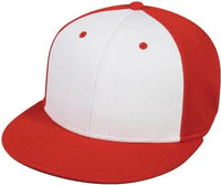 OC Sports MWS1425 ProTech Mesh Q3 Fabric Ball Cap - White Red - White Red / 6 3/8’’ - 6 3/4’’